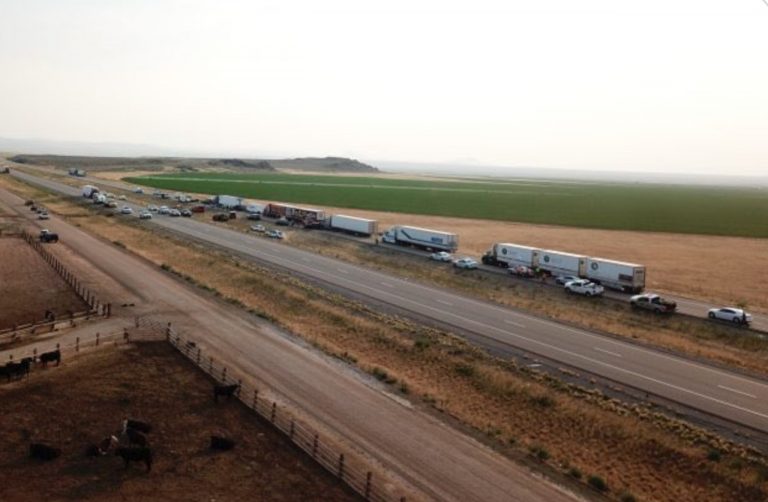 Incidente nello Utah causa tempesta di sabbia