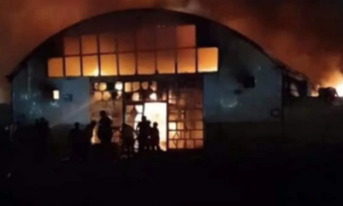 Incendio Covid hospital Iraq