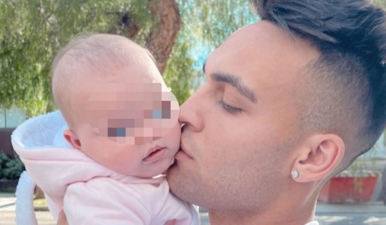 Lautaro Martinez figlia ricoverata