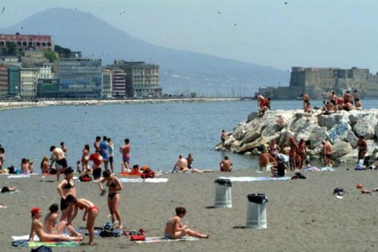La spiaggia dove è avvenuto il salvataggio