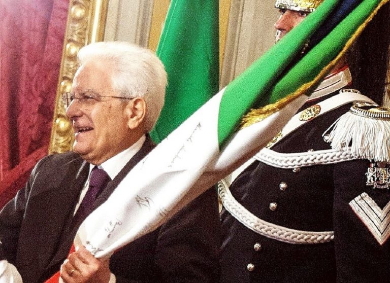 Il Capo dello Stato Sergio Mattarella