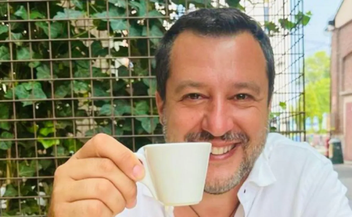 Matteo Salvini vaccinato