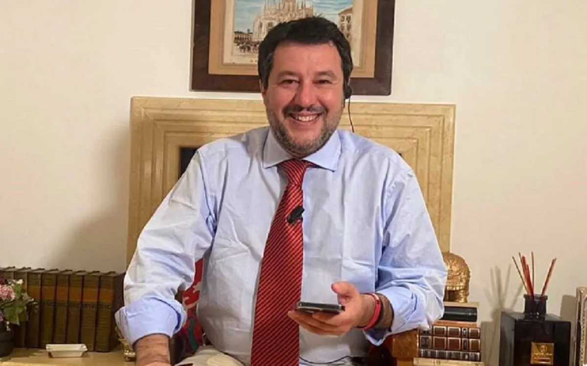 Salvini commenta la vicenda del carcere di Santa Maria Capua Vetere