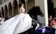 Palmi sposa a cavallo