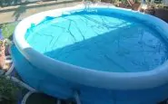 Una piscina gonfiabile simile a quella che avrebbe innescato la tragedia