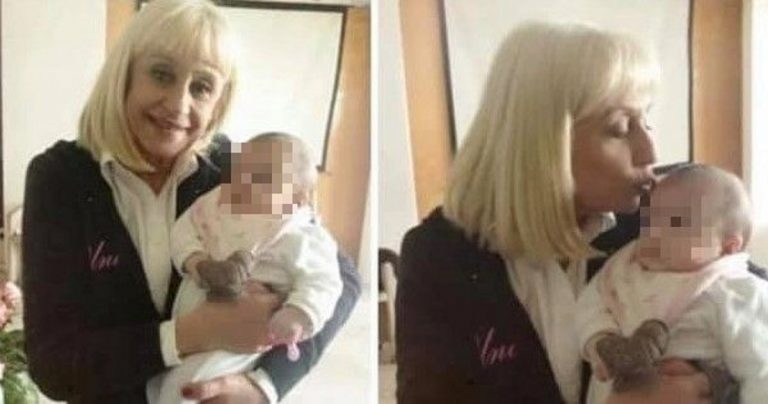 Raffaella Carrà nella foto con la figlia di Laura Pausini