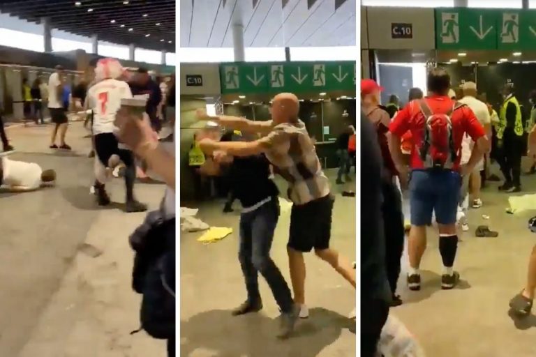 Video Salvini scontri tifosi