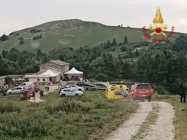 La ghiacciaia crollata