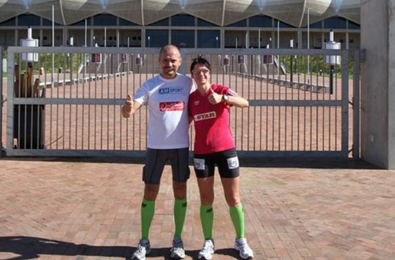 Claudia e Thomas in una foto del 2010
