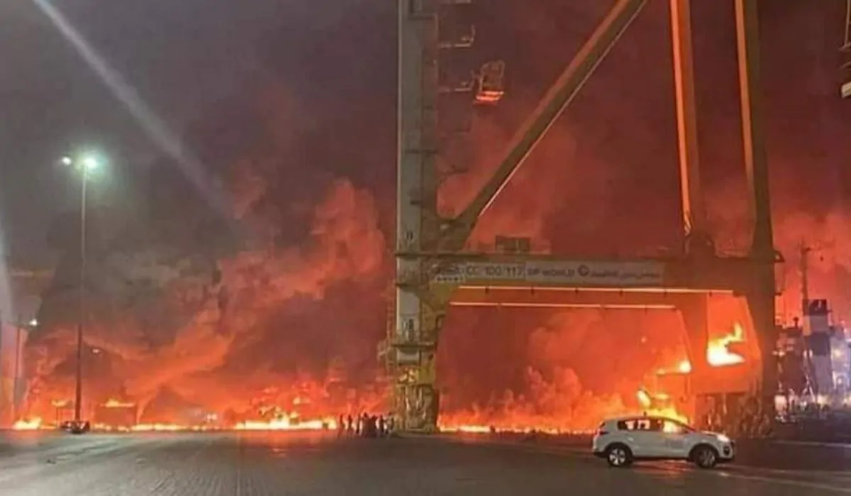 esplosione Dubai