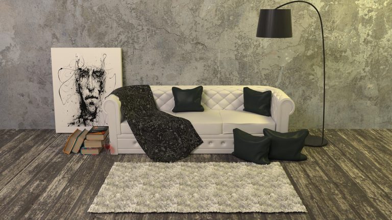 living room divano
