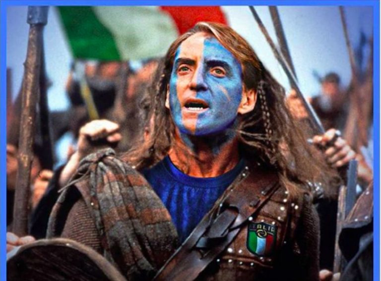 Roberto Mancini Braveheart