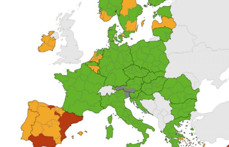 mappa Ue Covid