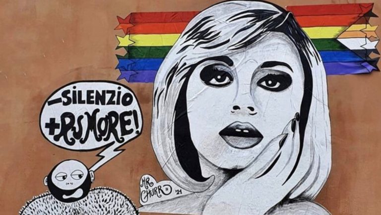 raffaella carrà murales