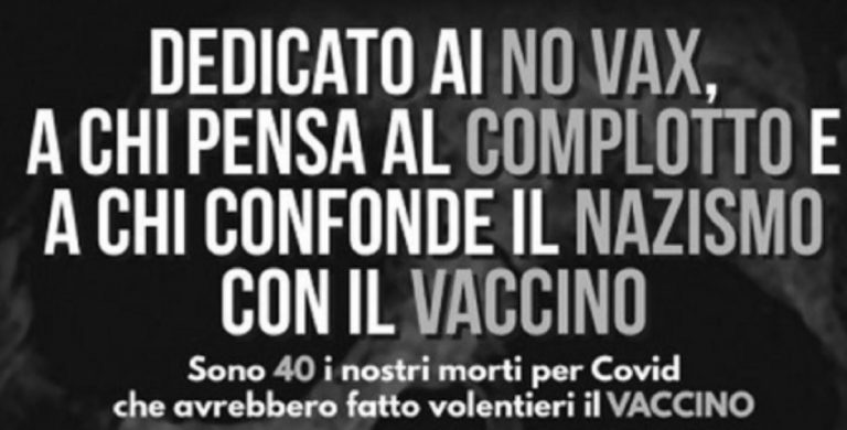 sindaco contro no vax