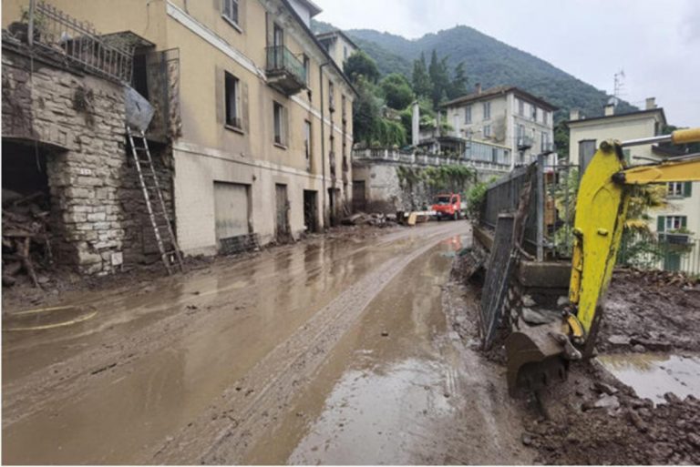 Evacuazione campeggio