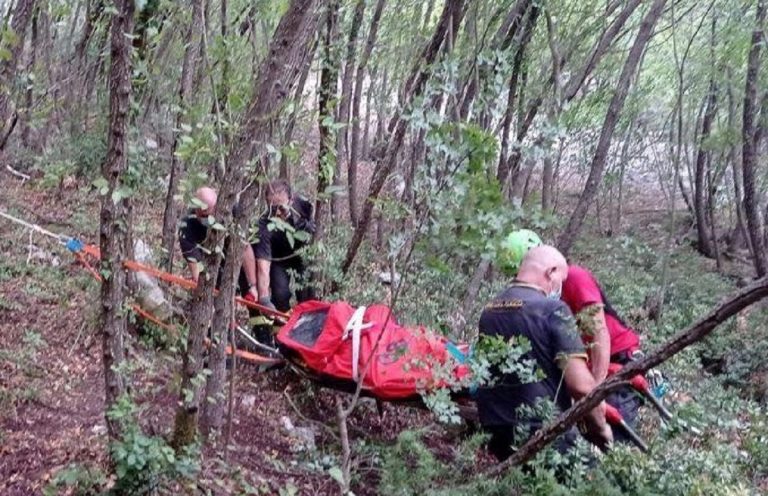 I soccorritori del Cnsas in azione dopo l'allarme