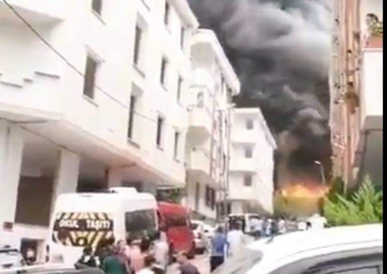 Incendio Turchia