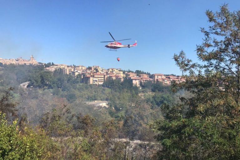 Incendio Macerata