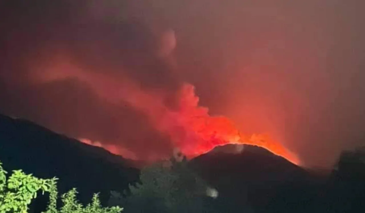 Incendio Calabria