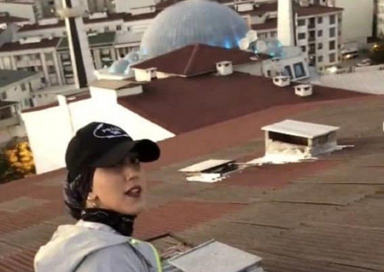 Kubra Dogan poco prima di morire