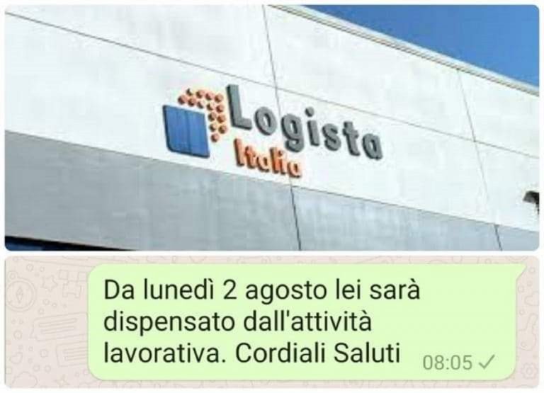 Logista di Bologna, fine ai licenziamenti tramite whatsapp