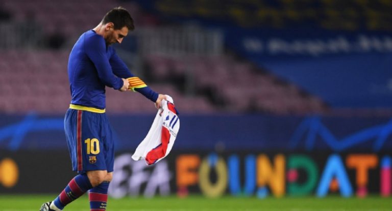Messi PSG papà