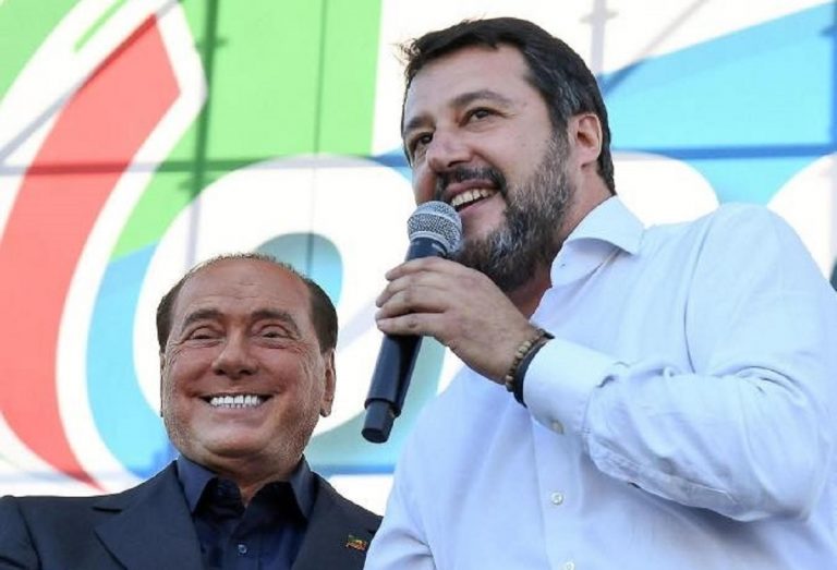Silvio Berlusconi e Matteo Salvini