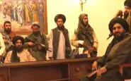 I talebano acquartierati in un palazzo di Kabul