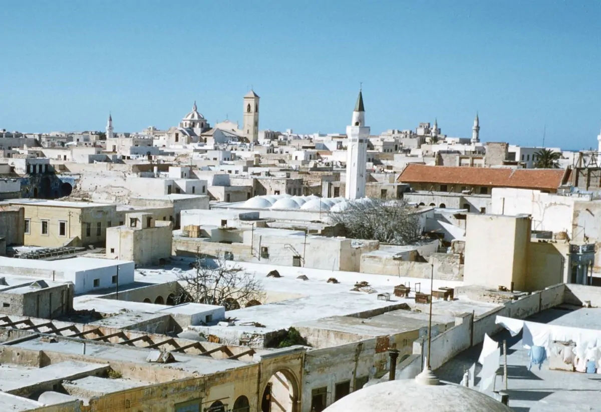 Uno scorcio del vecchio centro di Tripoli
