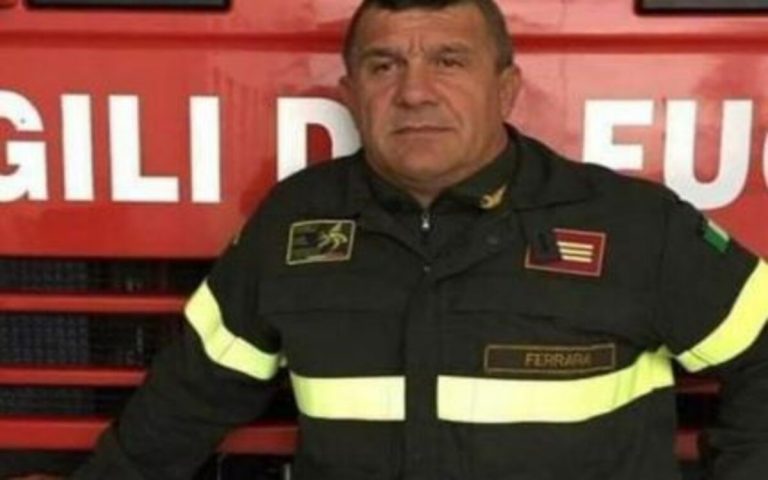 Vigile del Fuoco morto per Covid