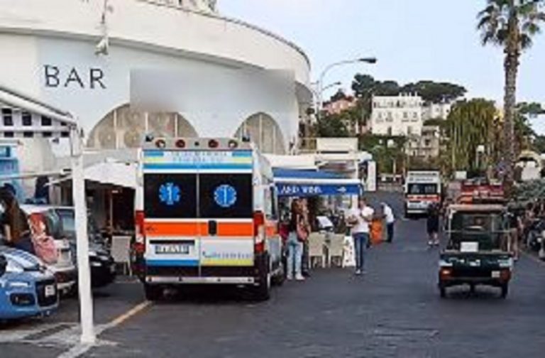 Un frame del video girato dal signor Alfano