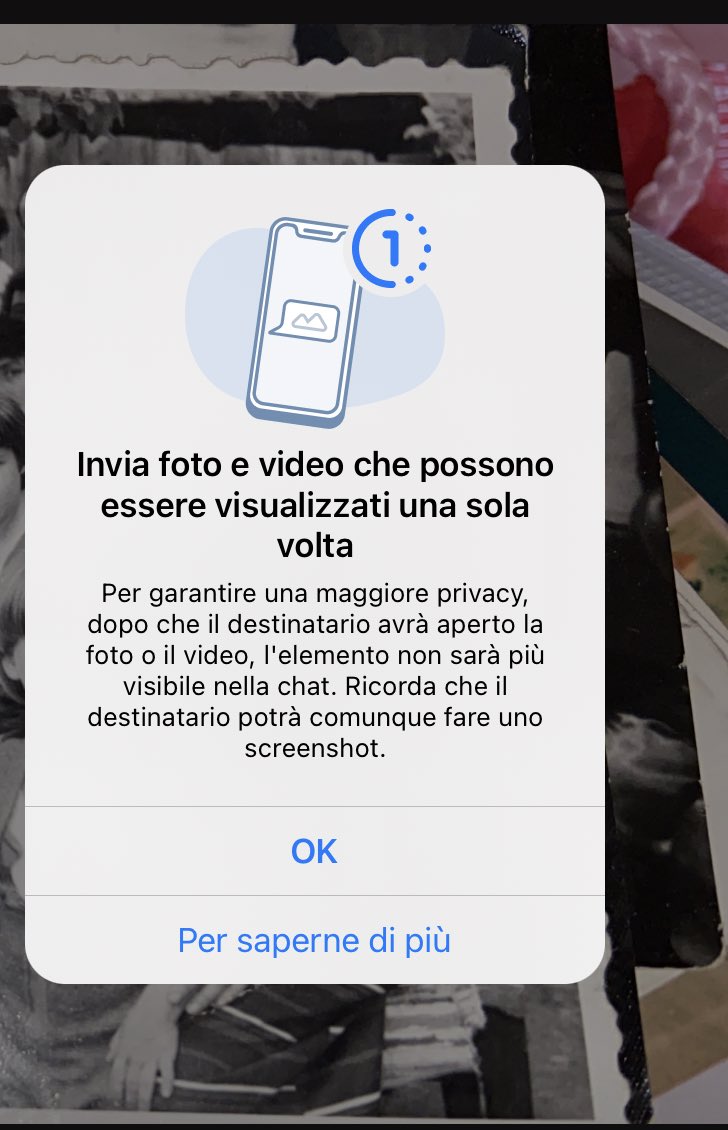 WhatsApp, arrivano foto e video che si autodistruggono