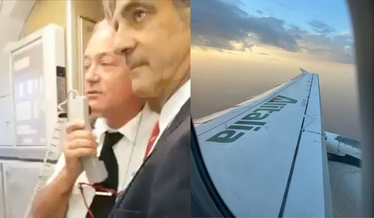 Alitalia ultimo volo pilota