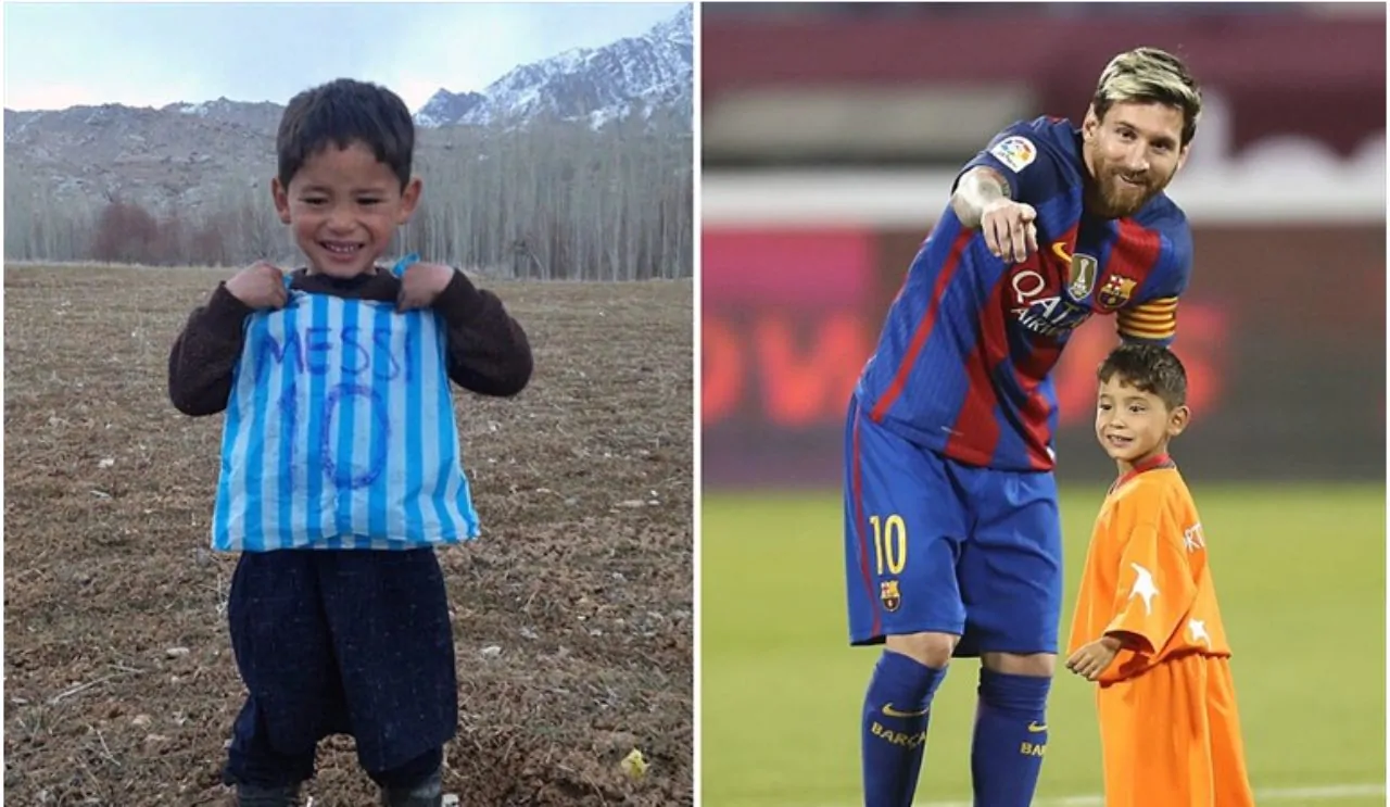 Bimbo lancia appello all’idolo Messi