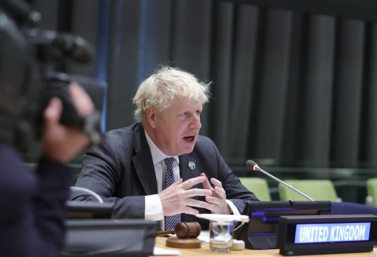Il premier britannico Boris Johnson