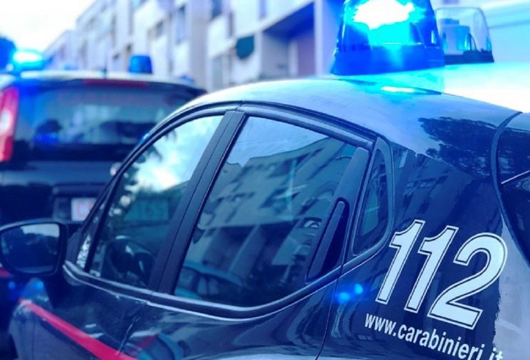 I carabinieri sono intervenuti sull'ennesimo tentato femminicidio