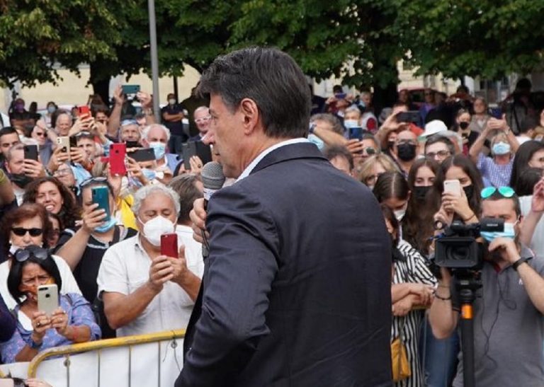 Il presidente del M5S Giuseppe Conte