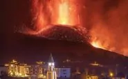 Una spettacolare immagine dell'eruzione del Cumbre Vieja