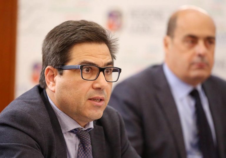 L'assessore regionale del Lazio D'Amato, fautore della proposta su no vax e spese mediche