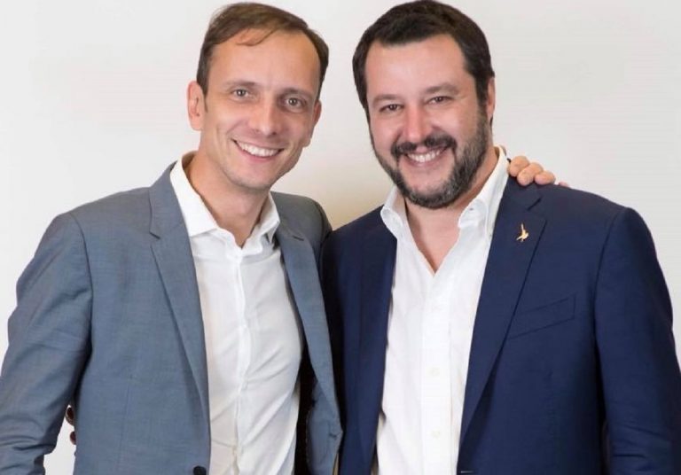 Massimiliano Fedriga e Matteo Salvini