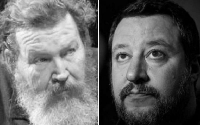 Giuliano Ferrara e Matteo Salvini