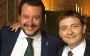 Luca Morisi con Matteo Salvini