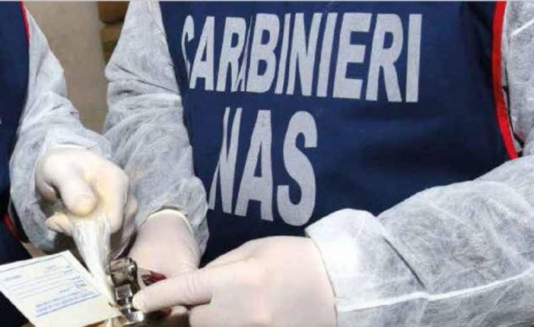 Nas dei Carabinieri in azione