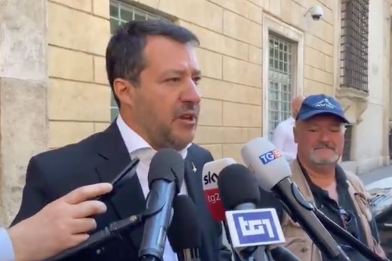 Rave Viterbo Salvini Lamorgese