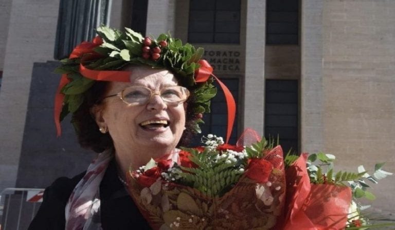 Rosanna Brescia, una laurea a 72 anni in onore della figlia deceduta