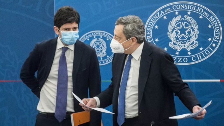 Speranza e Draghi