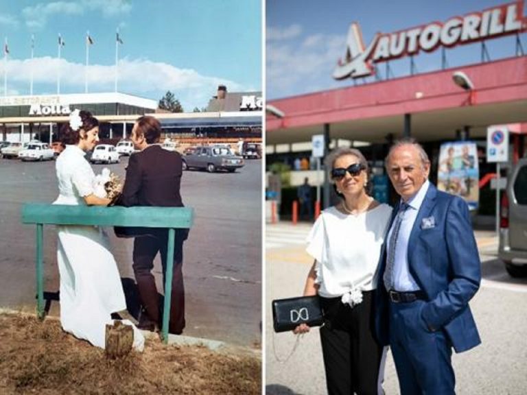 Teano, festeggiarono il matrimonio in Autogrill, 50 anni dopo le nozze d’oro nell'area di servizio