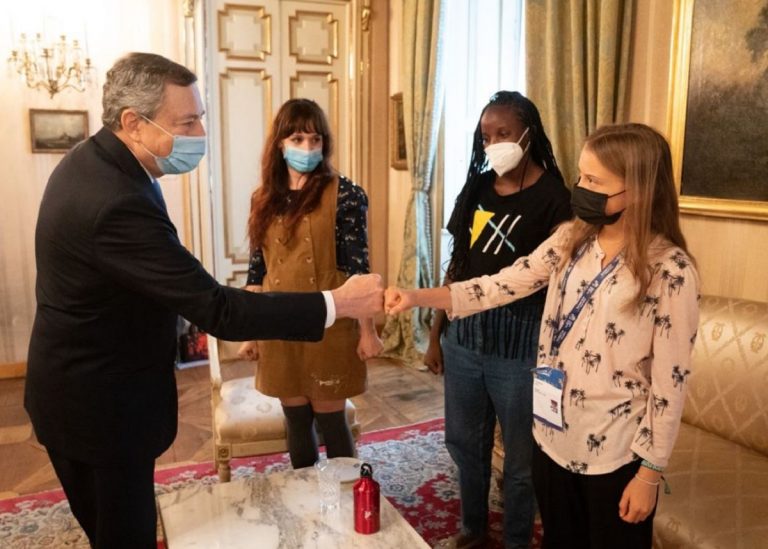 draghi youth4climate greta