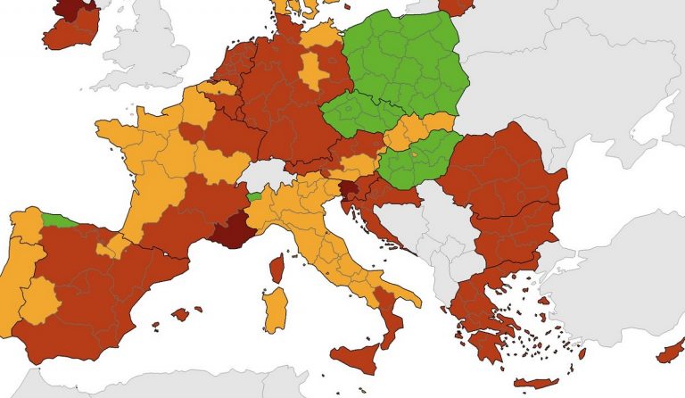 mappa ue covid